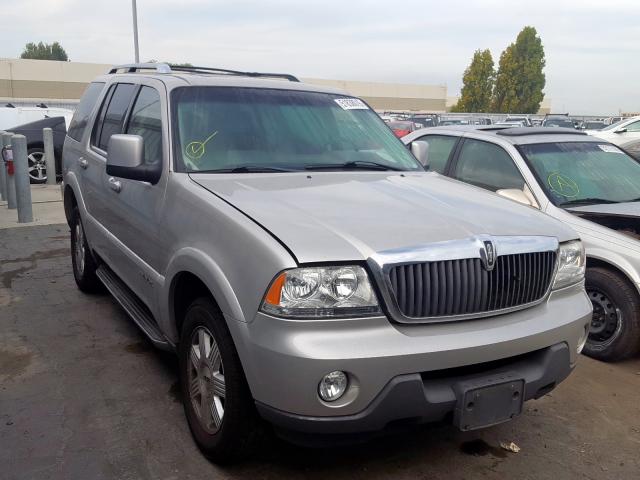 5LMEU78H23ZJ20307 - 2003 LINCOLN AVIATOR ვერცხლისფერი ფოტო 1