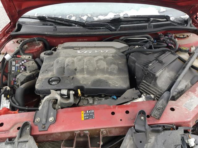 2G1WC5E38C1284352 - 2012 CHEVROLET IMPALA LTZ RED photo 7