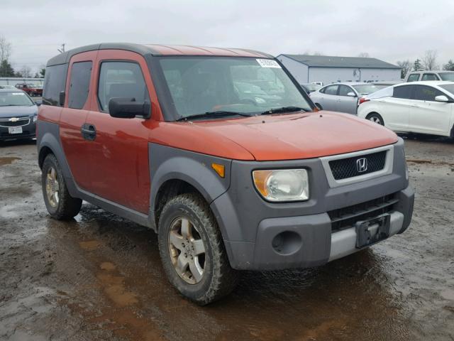 5J6YH18553L021716 - 2003 HONDA ELEMENT EX ORANGE photo 1