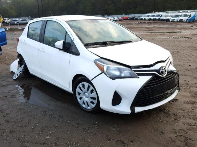 VNKKTUD34HA084882 - 2017 TOYOTA YARIS L WHITE photo 1