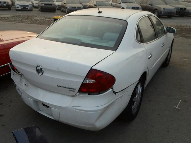 2G4WC582261185424 - 2006 BUICK LACROSSE C WHITE photo 4