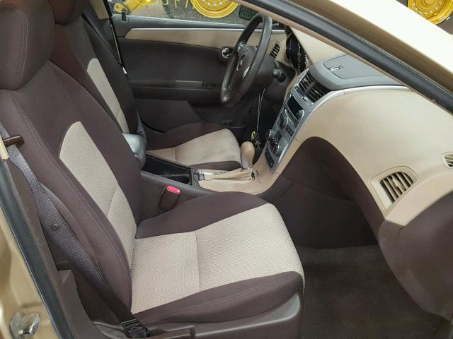 1G1ZG57B38F258716 - 2008 CHEVROLET MALIBU LS ბეჟი ფოტო 5
