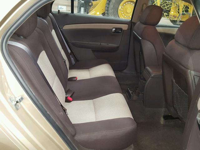 1G1ZG57B38F258716 - 2008 CHEVROLET MALIBU LS ბეჟი ფოტო 6