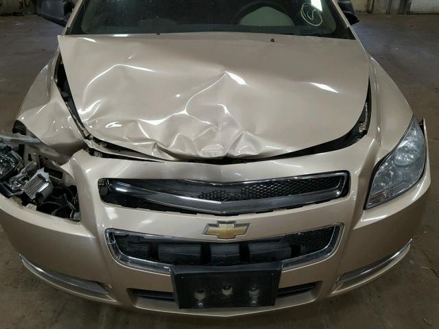 1G1ZG57B38F258716 - 2008 CHEVROLET MALIBU LS ბეჟი ფოტო 7