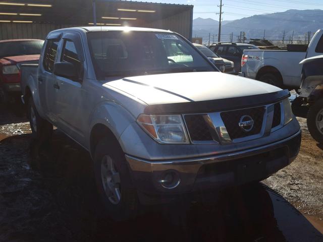 1N6AD07W67C413081 - 2007 NISSAN FRONTIER C SILVER photo 1