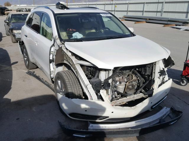 5FRYD4H87EB047333 - 2014 ACURA MDX ADVANC WHITE photo 1