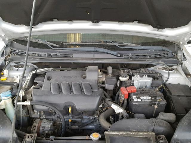 3N1AB6AP7AL679561 - 2010 NISSAN SENTRA 2.0 GRAY photo 7