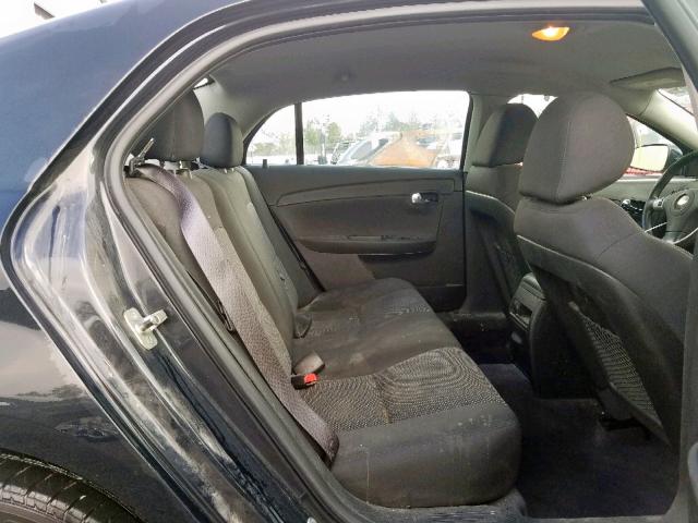 1G1ZC5E12BF153016 - 2011 CHEVROLET MALIBU 1LT 黑色 照片 6