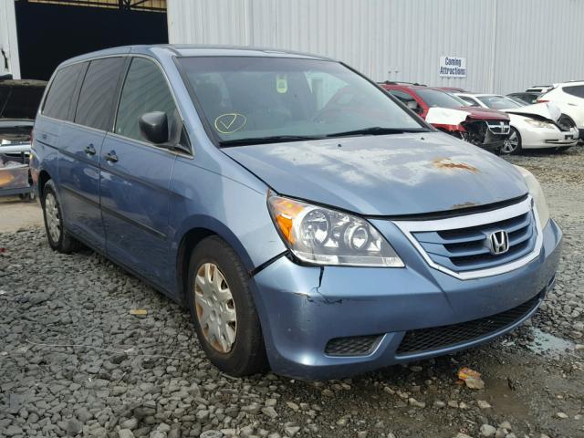 5FNRL38259B001651 - 2009 HONDA ODYSSEY LX BLUE photo 1