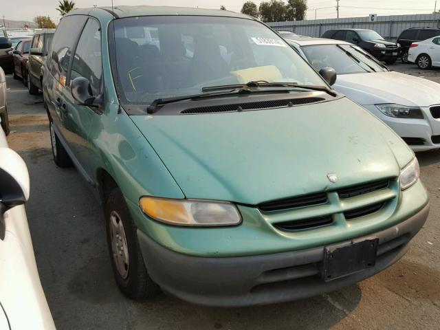 2B4GP25RXWR617592 - 1998 DODGE CARAVAN GREEN photo 1