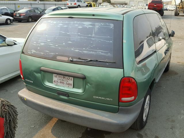 2B4GP25RXWR617592 - 1998 DODGE CARAVAN GREEN photo 4