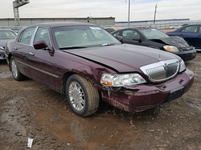 1LNHM83W56Y628163 - 2006 LINCOLN TOWN CAR D BURGUNDY photo 1