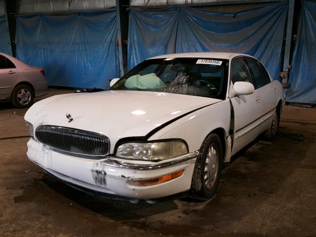 1G4CW52KXX4650606 - 1999 BUICK PARK AVENU WHITE photo 2