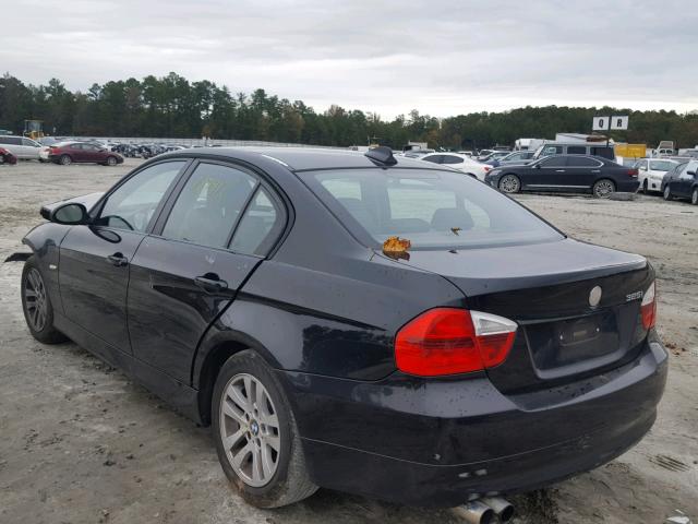 WBAVB17586NK38582 - 2006 BMW 325 I AUTO BLACK photo 3