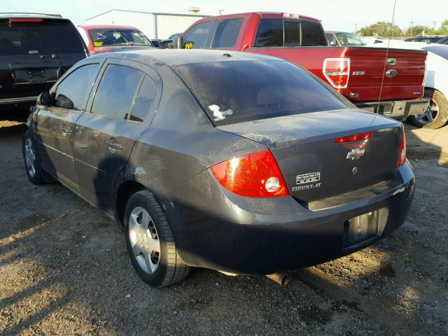 1G1AL58F187149143 - 2008 CHEVROLET COBALT LT CHARCOAL photo 3