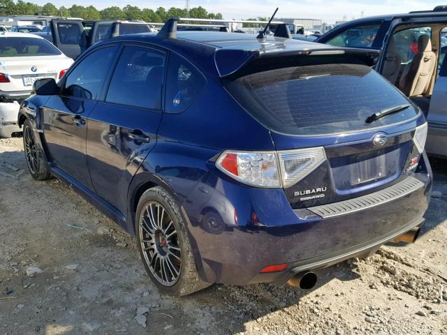 JF1GR8H68EL263067 - 2014 SUBARU IMPREZA WR BLUE photo 3