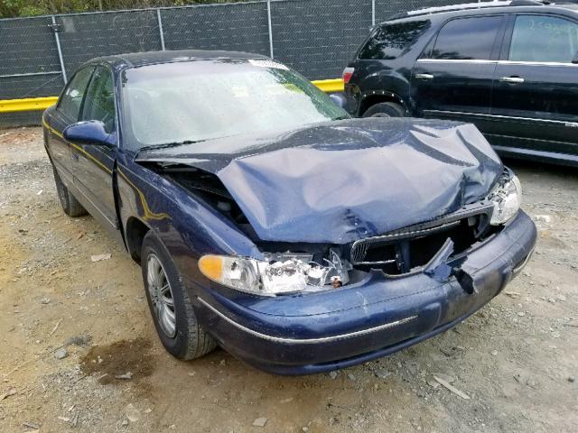 2G4WS52J811324869 - 2001 BUICK CENTURY CU BLUE photo 1