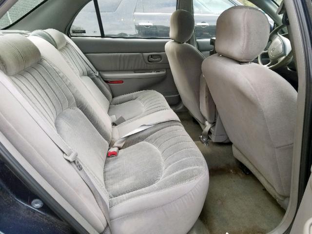 2G4WS52J811324869 - 2001 BUICK CENTURY CU BLUE photo 6