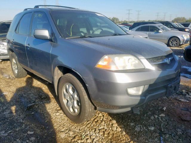 2HNYD18862H506030 - 2002 ACURA MDX TOURIN GRAY photo 1