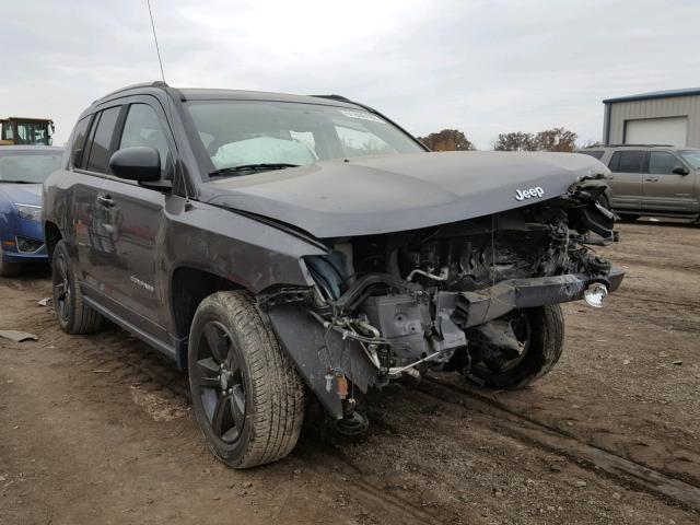 1C4NJCBAXGD811849 - 2016 JEEP COMPASS SP BROWN photo 1