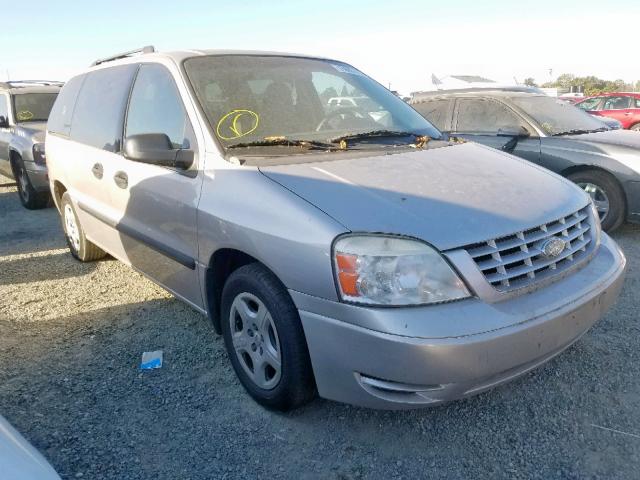 2FMZA51626BA24825 - 2006 FORD FREESTAR S SILVER photo 1