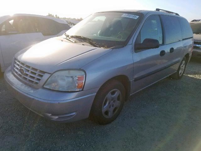 2FMZA51626BA24825 - 2006 FORD FREESTAR S SILVER photo 2