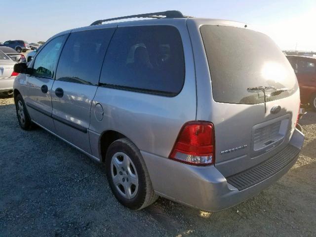 2FMZA51626BA24825 - 2006 FORD FREESTAR S SILVER photo 3