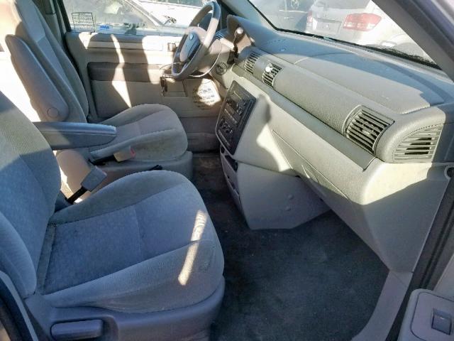 2FMZA51626BA24825 - 2006 FORD FREESTAR S SILVER photo 5