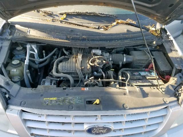 2FMZA51626BA24825 - 2006 FORD FREESTAR S SILVER photo 7