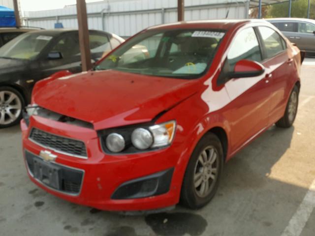 1G1JB5SH9C4120657 - 2012 CHEVROLET SONIC LS 红色 照片 2