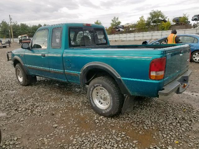 1FTDR15X4RTA07466 - 1994 FORD RANGER SUP TURQUOISE photo 3