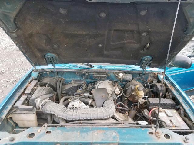 1FTDR15X4RTA07466 - 1994 FORD RANGER SUP TURQUOISE photo 7