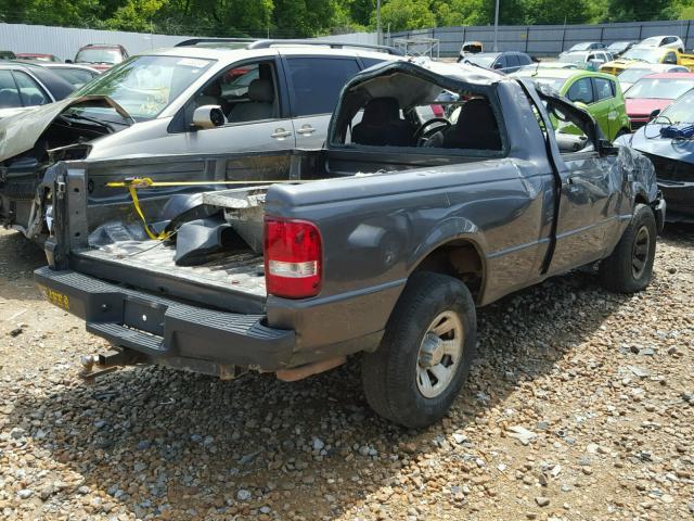 1FTYR10D79PA21272 - 2009 FORD RANGER GRAY photo 4