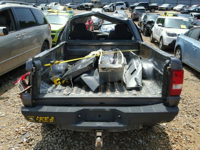 1FTYR10D79PA21272 - 2009 FORD RANGER GRAY photo 6