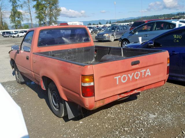 4TARN81A0RZ206986 - 1994 TOYOTA PICKUP 1/2 RED photo 3