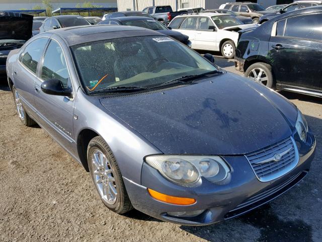 2C3AE66G41H640520 - 2001 CHRYSLER 300 BLUE photo 1