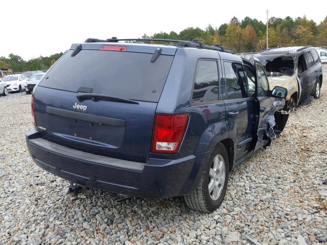 1J8GS48K69C504210 - 2009 JEEP GRAND CHER BLUE photo 4