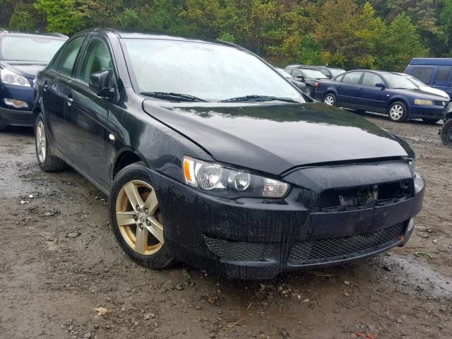 JA3AU26U48U031477 - 2008 MITSUBISHI LANCER ES BLACK photo 1