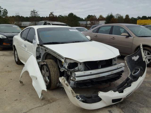 2G2WP552381105570 - 2008 PONTIAC GRAND PRIX WHITE photo 1