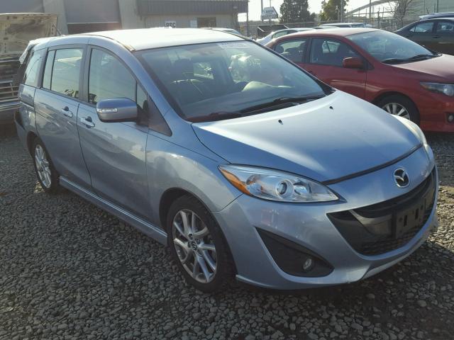 JM1CW2DL7D0150950 - 2013 MAZDA 5 SILVER photo 1