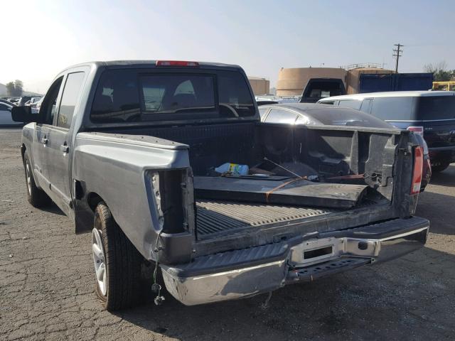 1N6AA0EK6CN311531 - 2012 NISSAN TITAN S GRAY photo 3