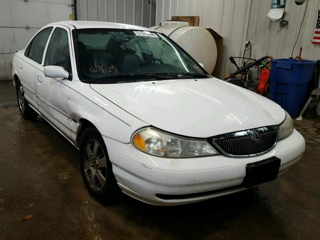 1MEFM66L8XK617095 - 1999 MERCURY MYSTIQUE L WHITE photo 1