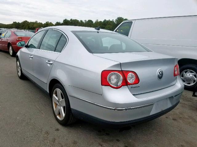 WVWAK73C18P072499 - 2008 VOLKSWAGEN PASSAT KOM SILVER photo 3