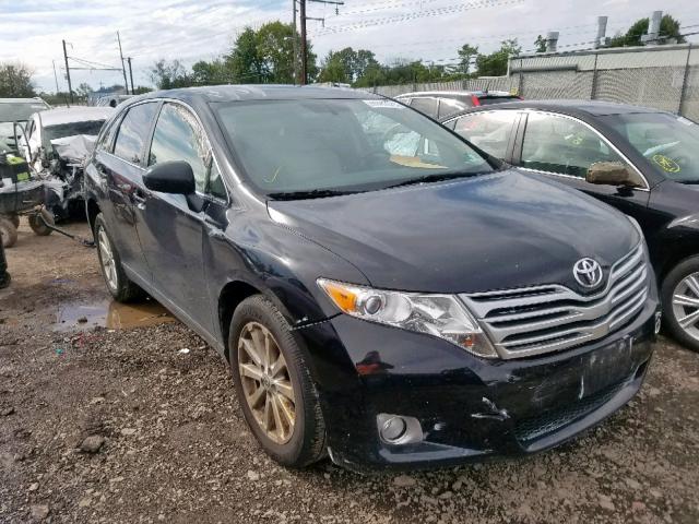 4T3BA3BB6BU027546 - 2011 TOYOTA VENZA BLACK photo 1