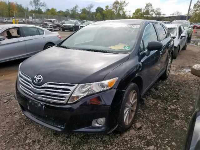 4T3BA3BB6BU027546 - 2011 TOYOTA VENZA BLACK photo 2