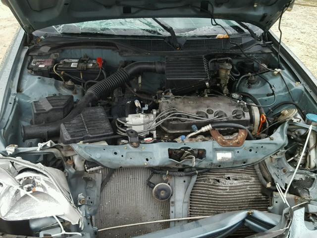 2HGEJ6616YH549698 - 2000 HONDA CIVIC BASE GREEN photo 7