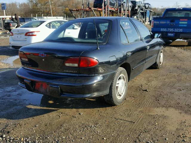 1G1JF5241S7100871 - 1995 CHEVROLET CAVALIER L BLACK photo 4