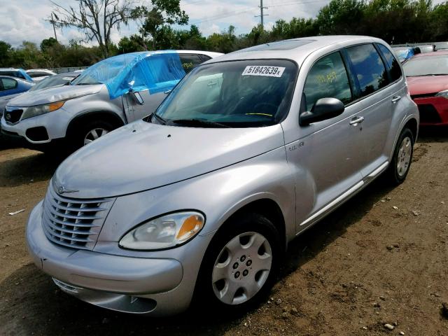 3C4FY58B55T517407 - 2005 CHRYSLER PT CRUISER SILVER photo 2