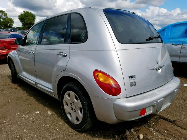 3C4FY58B55T517407 - 2005 CHRYSLER PT CRUISER SILVER photo 3