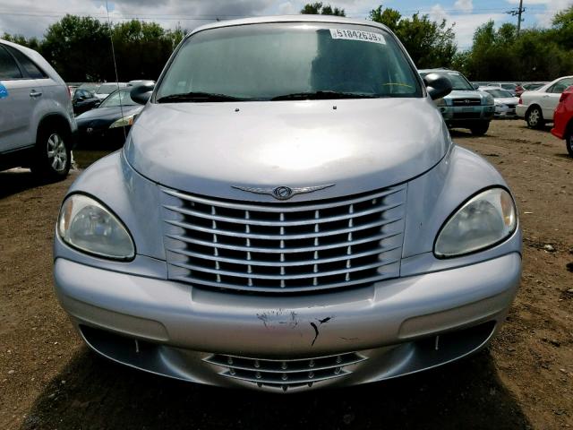 3C4FY58B55T517407 - 2005 CHRYSLER PT CRUISER SILVER photo 9